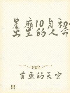 农历10月初4出生的人命运