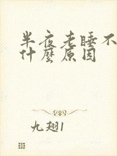 半夜老睡不着是什么原因