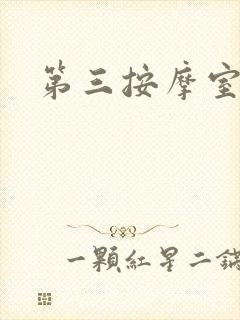 第三按摩室小说封面