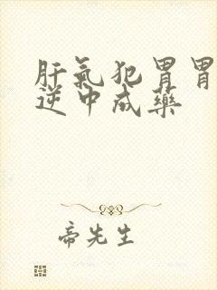 肝气犯胃胃气上逆中成药封面