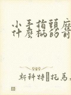 小手指头麻木是什么柄的前兆