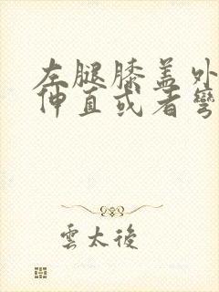 左腿膝盖外侧疼伸直或者弯曲疼怎么办