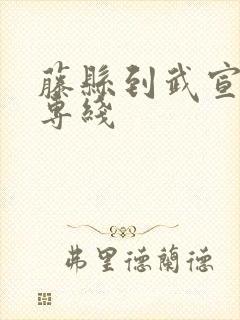 藤县到武宣物流专线