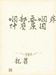 咽部吞咽疼痛是什么原因封面