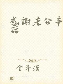 感谢老公辛苦的话