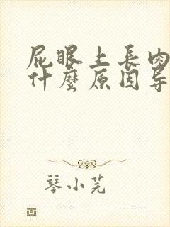 屁眼上长肉球是什么原因导致的