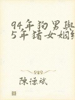 94年狗男与95年猪女姻缘