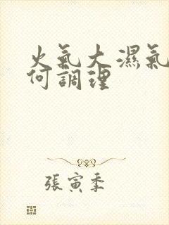 火气大湿气重如何调理