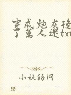 穿成炮灰后我成了万人迷txt