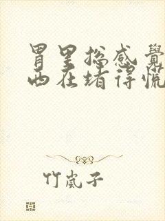 胃里总感觉有东西在堵得慌是怎么回事