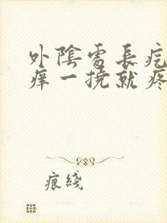 外阴处长疙瘩瘙痒一挠就疼