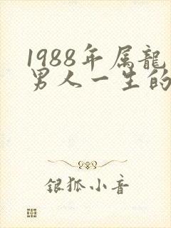 1988年属龙男人一生的命运
