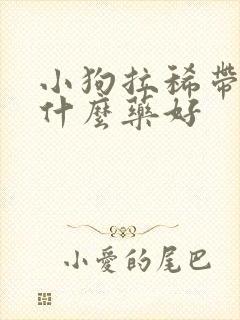 小狗拉稀带血吃什么药好