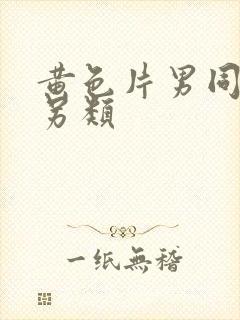 黄色片男同性恋另类封面