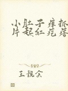 小肚子痒抓了一片起红疙瘩