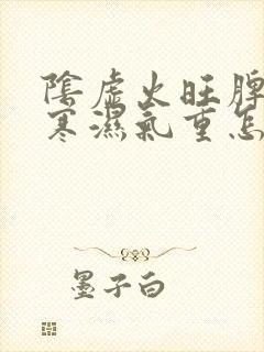 阴虚火旺脾胃虚寒湿气重怎么调理