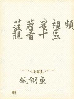 菠萝蜜视频在线观看十区