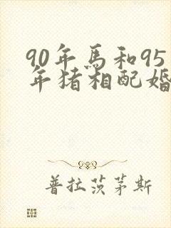 90年马和95年猪相配婚姻如何