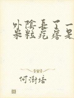 外阴长了一些小米粒疙瘩是怎么回事封面