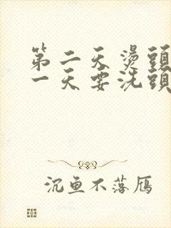 第二天烫头发前一天要洗头吗封面