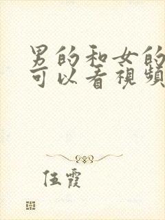 男的和女的搞逼可以看视频