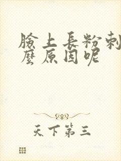 脸上长粉刺是什么原因呢