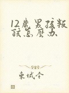 12岁男孩叛逆该怎么办