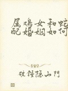 属鸡女和蛇男相配婚姻如何