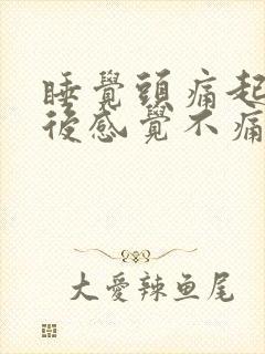 睡觉头痛起床之后感觉不痛