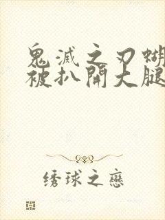 鬼灭之刃蝴蝶忍被扒开大腿输出封面