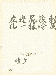 左边屁股刺痛针扎一样啥原因封面