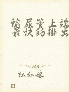 输尿管上端结石最快的排出方法