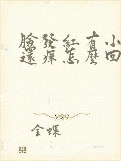 脸发红有小疙瘩还痒怎么回事封面