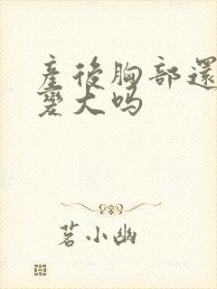 产后胸部还可以变大吗