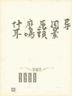 什么原因导致的耳鸣头晕封面