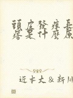 头皮发痒长小疙瘩是什么原因