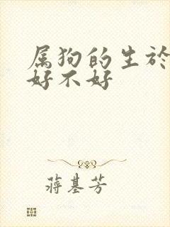 属狗的生于戌时好不好