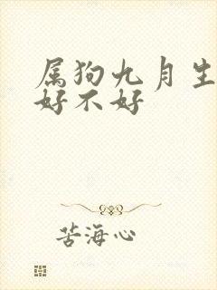 属狗九月生人命好不好