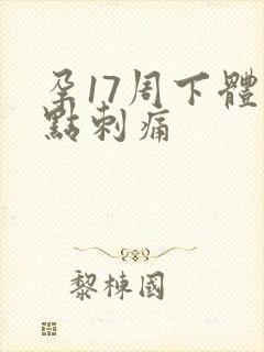 孕17周下体有点刺痛