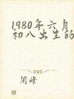 1980年六月初八出生的人命运封面