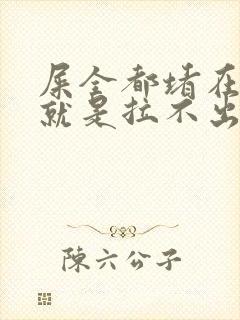 屎全都堵在肛门就是拉不出怎么办