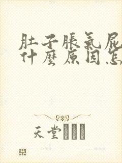 肚子胀气屁多是什么原因怎么解决封面