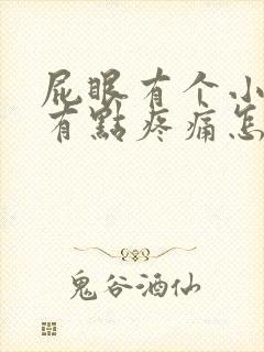 屁眼有个小疙瘩有点疼痛怎么办呢封面