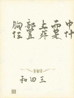 胸部上面中间的位置疼是什么原因