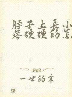 脖子上长小肉疙瘩硬硬的怎么回事