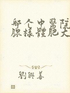 哪个中医院治疗腺样体肥大好封面