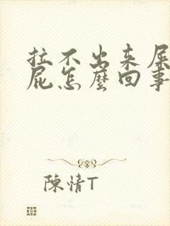 拉不出来屎老放屁怎么回事