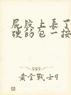 屁股上长了个硬硬的包一按就疼