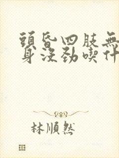 头昏四肢无力全身没劲吃什么药封面