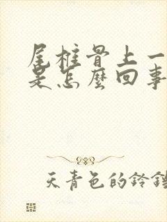 尾椎骨上一寸疼是怎么回事